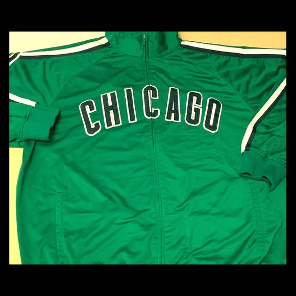 chicago cubs green jersey